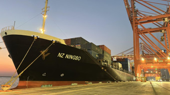 FSA, ilk gemisi M/V NZ NINGBO’yu Mersin Limanı’nda karşıladı