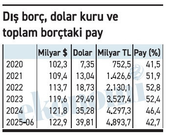 Dövizdeki artış en çok Hazine’yi endişelendirmeli - Resim : 1