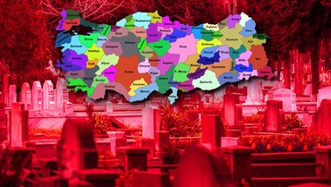 Türkiye’nin ölüm raporu açıklandı: Ölüm oranı en yüksek ve en düşük olan iller belli oldu