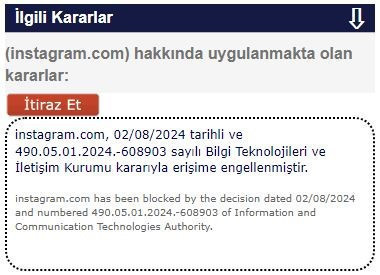 Instagram'a erişim engeli getirildi! İşte nedeni... - Resim : 1