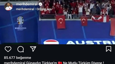 Merih Demiral'dan UEFA soruşturmasına cevap: Ne mutlu Türküm diyene! - Resim : 1