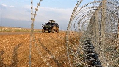 Hudut karakoluna saldırı: 1 şehit, 4 yaralı