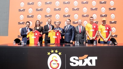 Galatasaray, SIXT ile sponsorluk anlaşması imzaladı