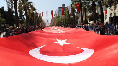 Büyük Zafer'in 101. yılı törenlerle kutlandı