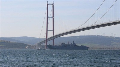 Çanakkale Boğazı 10 knot altındaki tüm gemiler için transit geçişlere kapatıldı