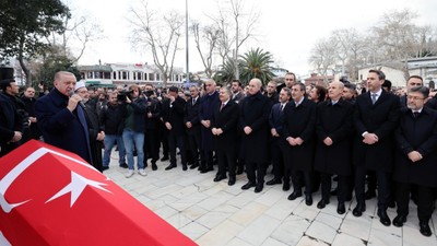 Erdoğan, Alev Alatlı'nın cenaze törenine katıldı