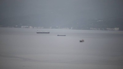 Son dakika... Marmara Denizi'nde kargo gemisi battı: Boş bir can salı bulundu