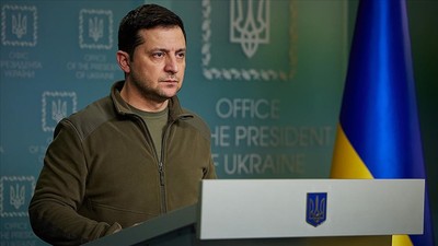 Zelenskiy, İsrail'i örnek göstererek hava savunma desteği istedi