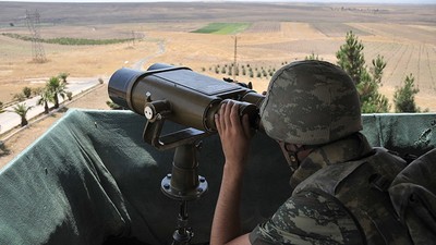 Türkiye'ye girmeye çalışan terörist Suriye sınırında yakalandı