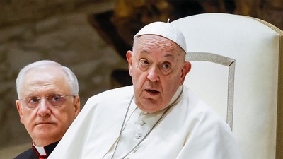 Papa Franciscus, rahatsızlığı nedeniyle konuşmasını yapamadı