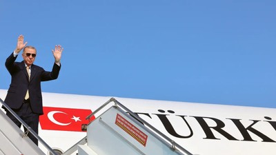 Cumhurbaşkanı Erdoğan, Azerbaycan'a geldi