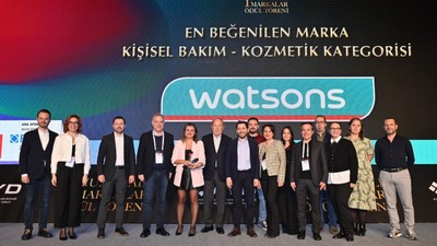 Watsons Türkiye, Kişisel Bakım-Kozmetik” kategorisinde 6. kez birinci oldu