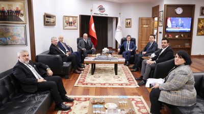 AJET’ten ATO Başkanı Baran’a ziyaret