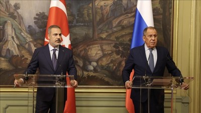 Bakan Fidan, Rusya Dışişleri Bakanı Lavrov'la görüştü