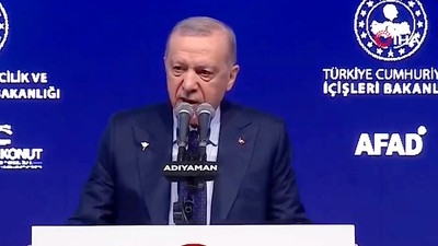 Cumhurbaşkanı Erdoğan: Asrın felaketi, 104 milyar dolarlık ağır maliyete yol açtı