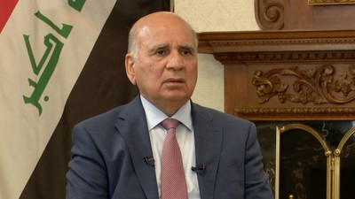 Fas Ekonomi ve Maliye Bakanı ile Irak Dışişleri Bakanı ile görüştü
