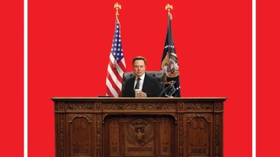 Time dergisinden 'ABD başkanı Elon Musk' kapağı