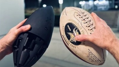 Amerikan futbolu topu şeklinde drone! Meskûn mahal savaşında 'kinetik göz' olacak