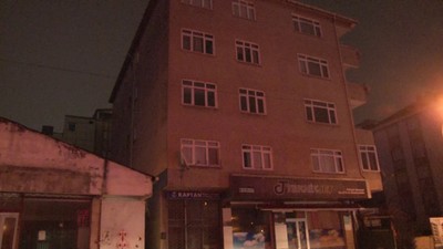 Tuzla'da hareketli saatler! Duvarları çatlayan 4 katlı bina tahliye edildi