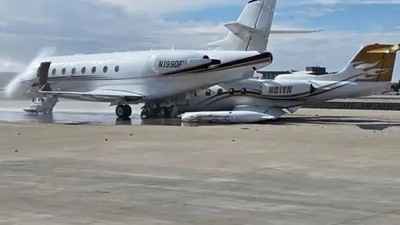 Ünlü şarkıcının uçağı pistten çıktı: Kazada pilot öldü!