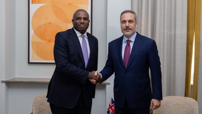 Bakan Fidan, İngiliz mevkidaşı Lammy ile görüştü