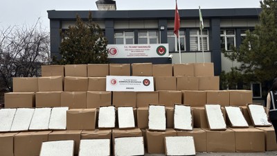 Bakanlık duyurdu: 30 milyon TL değerinde makaron ele geçirildi