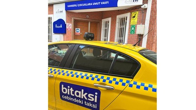 Bitaksi-KAÇUV iş birliği ile kanser tedavisi gören çocuklara ulaşım desteği