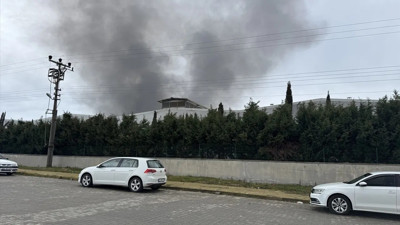 Edirne'de büyük fabrika yangını: Çok sayıda ekip bölgede!
