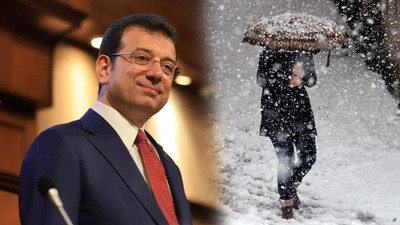 Üç gün süreceği beklenen kar yağışı başladı: İmamoğlu'ndan uyarılar geldi