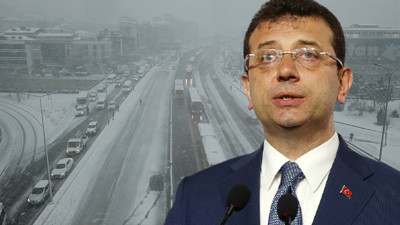 Ekrem İmamoğlu'ndan İstanbul için kar yağışı uyarısı!