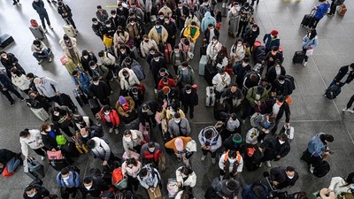 Çin'de dünyanın en büyük kitlesel göçü