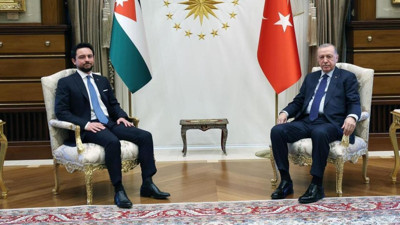 Cumhurbaşkanı Erdoğan, Ürdün Prensi Abdullah'ı kabul etti