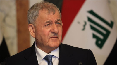 Irak Cumhurbaşkanı Reşid: Suriye'deki yönetimle dostça ilişkiler kurmaya çalışacağız