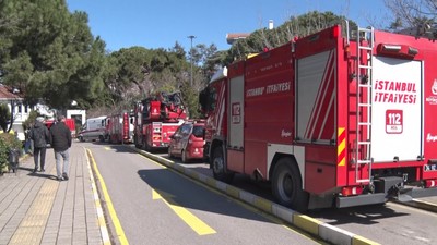 Bağcılar'da tekstil fabrikasında çıkan yangın söndürüldü