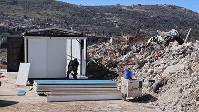 Prefabrik evler, Lübnan'da yeniden yerleşimin sembolü niteliğinde!