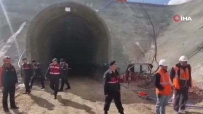 Kayseri'de hızlı tren şantiyesine kaya düştü: 1 ölü, 1 yaralı