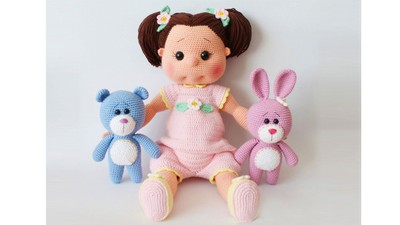 Amigurumi bebekler yükselişte: El emeği oyuncaklar çocukların yeni gözdesi oldu