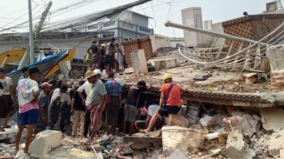 Myanmar'daki depremler: Can kaybı 3 bin 471'e çıktı
