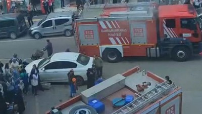 Kahramanmaraş Kadın Doğum ve Çocuk Hastanesi'nde yangın paniği!