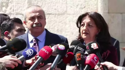 DEM Parti heyeti Beştepe'ye gidiyor: Görüşme bitince yazılı açıklama yapabiliriz