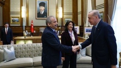 Erdoğan'la görüşme sonrası DEM Parti'den yazılı açıklama: Bugün dünden daha umutluyuz