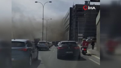 Küçükçekmece'de yurt yangını! Ekipler olay yerine sevk edildi