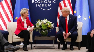 AB-ABD ticaret görüşmelerinde Trump ve von der Leyen etkisi