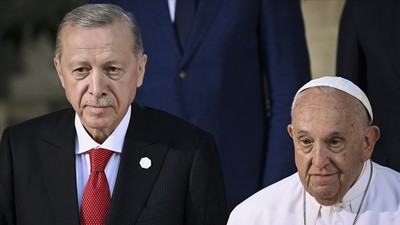 Erdoğan'dan Papa için taziye mesajı: İnsani trajediler karşısında inisiyatif alan bir ruhani liderdi