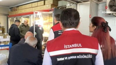 Bakan Yumaklı "Taviz yok" diyerek duyurdu: İstanbul'da 35 ton gıda ürününe el konuldu