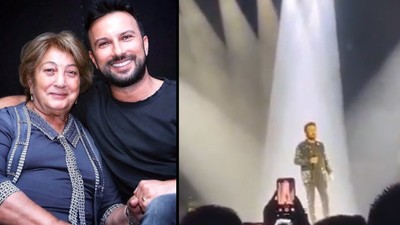 Annesinin sevdiği Türkü ile konsere başladı, gözyaşları sel oldu! Megastar Tarkan sahnede yıkıldı