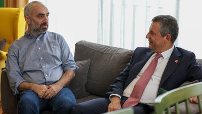 Özgür Özel'den ev hapsindeki İsmail Saymaz'a ziyaret