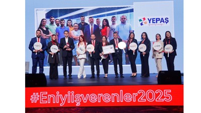YEPAŞ, 2025 yılında bir kez daha “Türkiye’nin En İyi İşverenleri” arasında yer aldı
