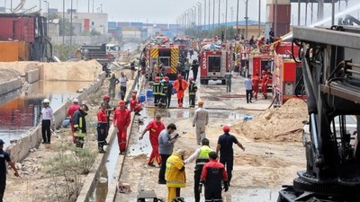 İran'daki liman patlamasının sırrı çözüldü: Tek bir kıvılcım yangını tetikledi