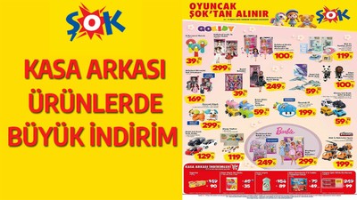 ŞOK’ta kasa arkası ürünlerde 150 TL’ye varan indirimler (ŞOK 10-13 MAYIS AKTÜEL ÜRÜNLER KATALOĞU)
